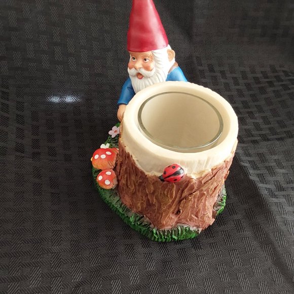 Yankee Candle Vintage Gnome Votive Candle Holder - Picture 6 of 7